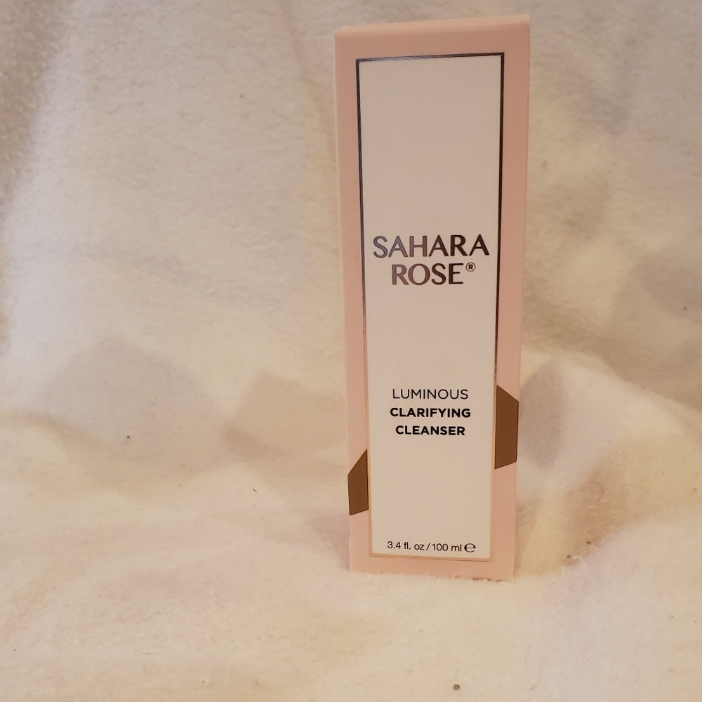 Sahara Rose facial cleanser